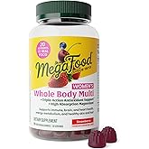 MegaFood Women’s Whole Body Multivitamin Gummies - Multivitamin For Women With Vitamin C, Magnesium Citrate, Vitamin D3, Folate, Biotin & Zinc - Brain, Heart & Immune Support - 90 Gummies, 30 Servings