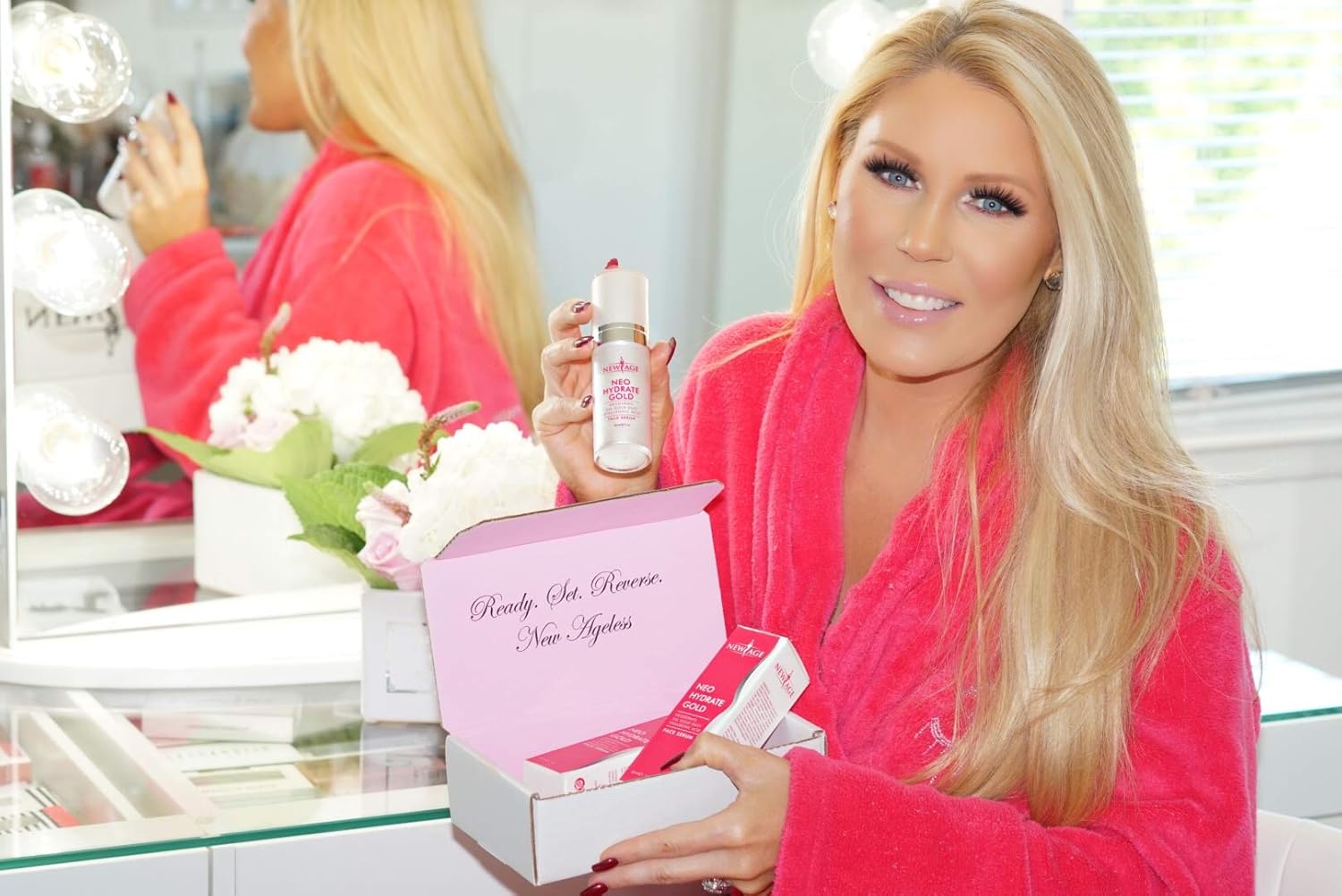 new age makeup produces face cream