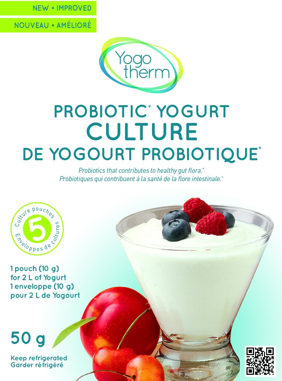 Yogotherm Probiotic Yogurt Culture Starter (3 Pack)