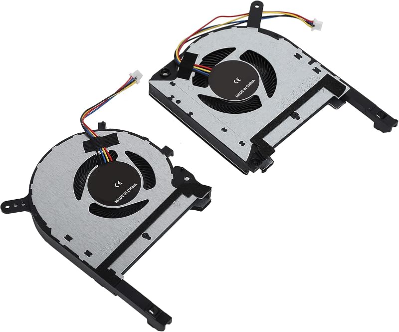 Akozon 2pcs CPU GPU Cooling Fans for ASUS TUF FX505 FX705 FX506 Series 4-Pin