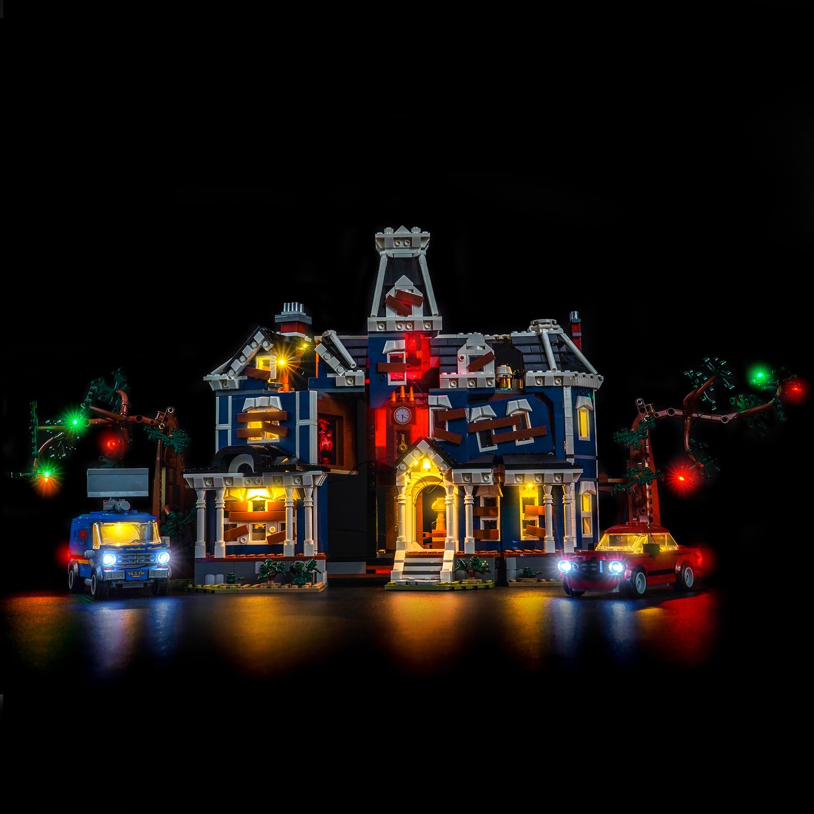 Light Kit Compatible with Lego 11370 Stranger Things: The Creel House (No Model), Decoration Lighting Set Compatible with Lego Stranger Things The Creel House Building Blocks Model