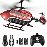 DEERC RC Helicopter,Military Rescue Remote Control Helicopter for Kids & Adults,Toys Helicopter with Altitude Hold, One Key t