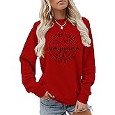 Semisun I Haven't Been Everywhere But It's On My List.Sweatshirts Women Mountain Pullovers Funny Sayings Trip Tops
