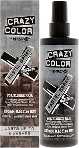 Crazy Color Graphite Pastel Hair Spray 250 ml by Renbow Crazy Color view 1