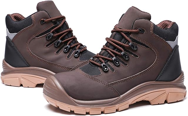 steel toe cap walking boots