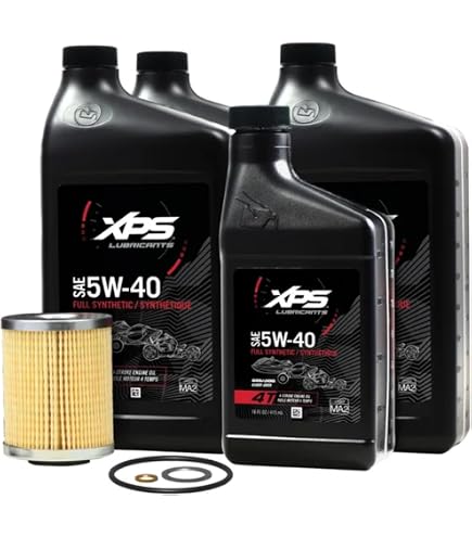 Amazon.com: Can-Am 4T 10W-50 Synthetic Oil Change Kit for Rotax