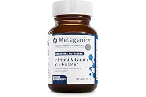 Metagenics Intrinsi Vitamin B12-Folate - with Methylcobalamin, L-5-MTHF & Intrinsic Factor - Supports Energy Metabolism, Nervous System & Heart Health - Non-GMO & Gluten-Free - 60 Tablets