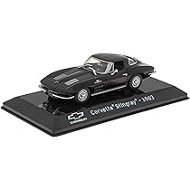 Chevrolet Corvette 1957 Modellauto 1/43 - Weiß-Blau City Cruiser