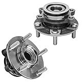 Detroit Axle - 2 Front Wheel Bearing Hubs for 08-13