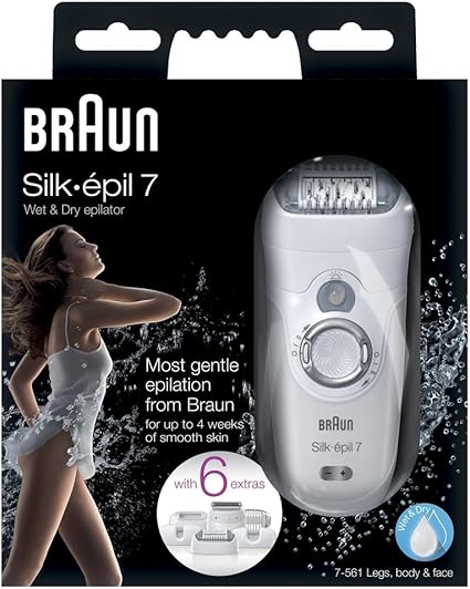 Amazon Co Jp Braun ビキニトリマー 電気シェーバーシルク Epil 7 7から561女性の脱毛器 電気脱毛 ドラッグストア