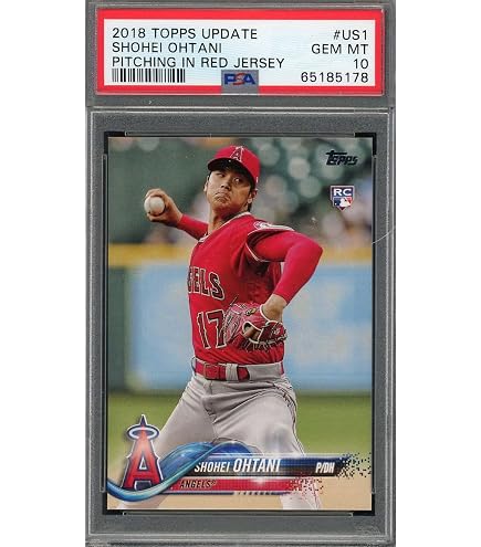 Amazon.com: Powers Collectibles Shohei Ohtani 2018 Topps Update