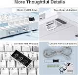 AULA F99 Mechanical Gaming Keyboard Bluetooth 5.0 2.4GHz USB-C Hot-Swappable view 9