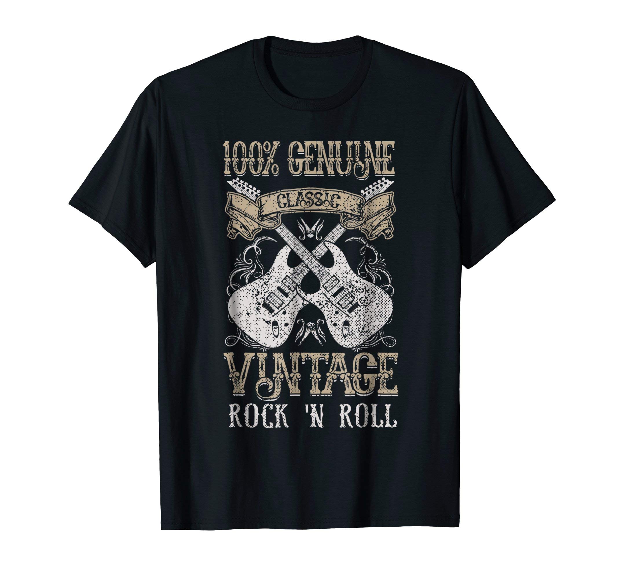 Classic Vintage Rock 'n Roll Music Guitars Gift T-Shirt - Skynyrd.com