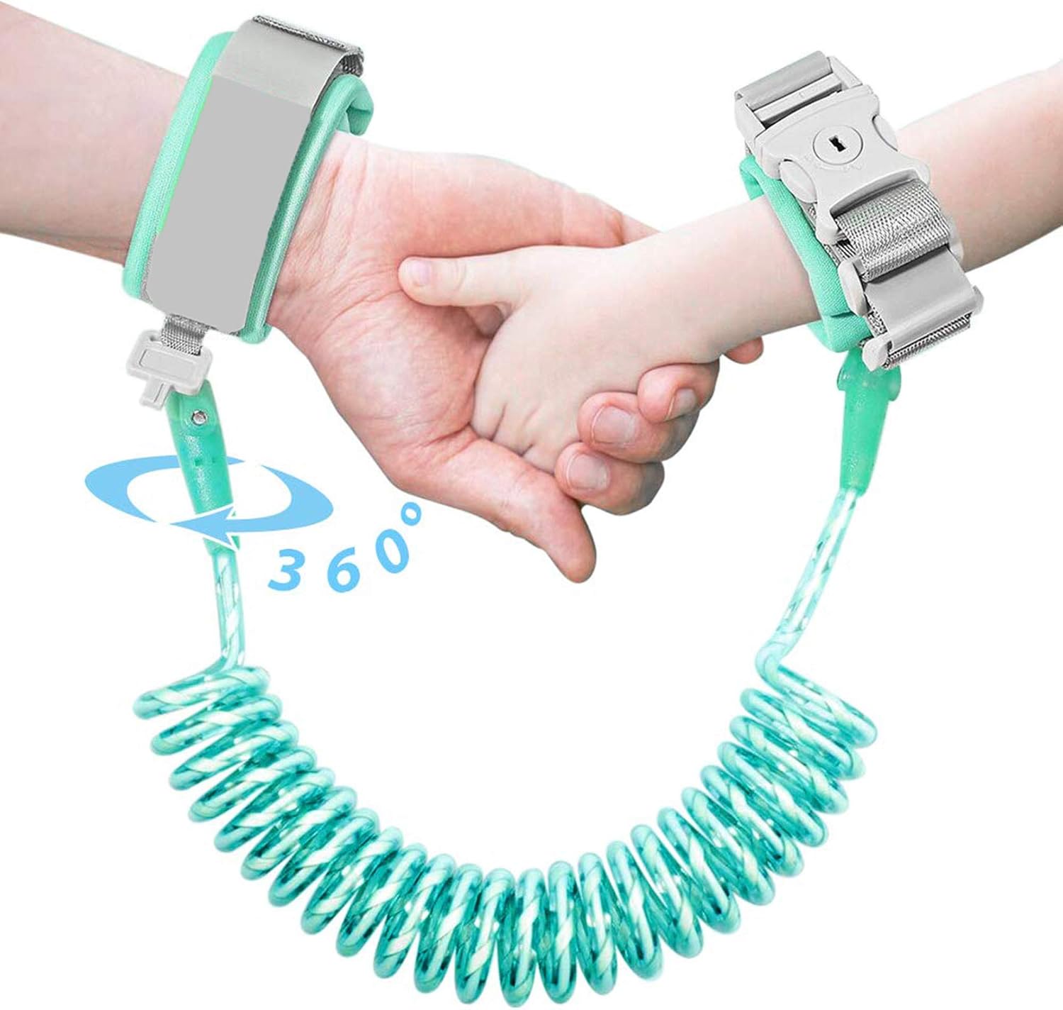 Anti Lost Wrist Link, Kid Leash Harness with Induction Lock, Safety