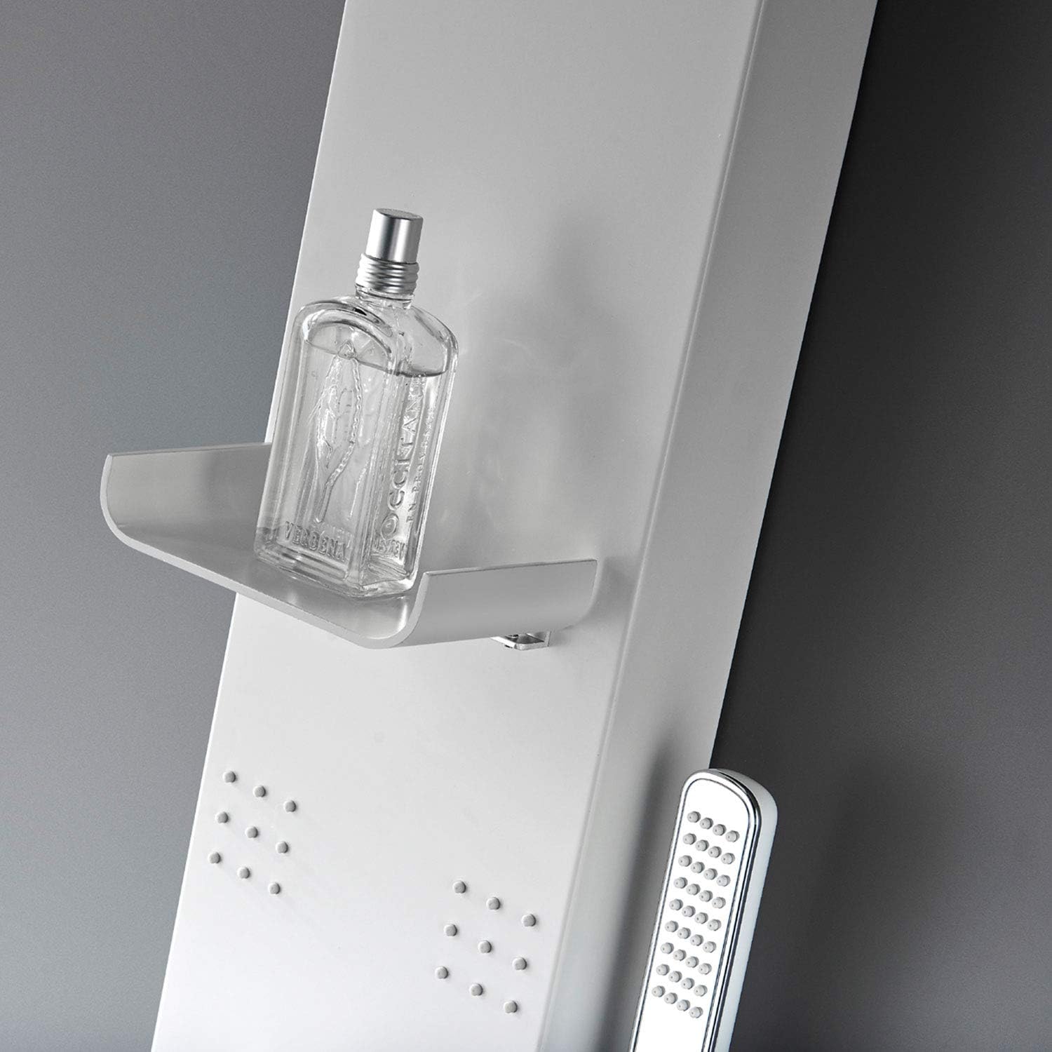 Empava 53 in 4 Body Sprays Shower Panel System with Rainfall Waterfall