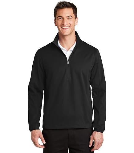 Port Authority Men's Silk-Touch Performance Quarter-Zip Pullover