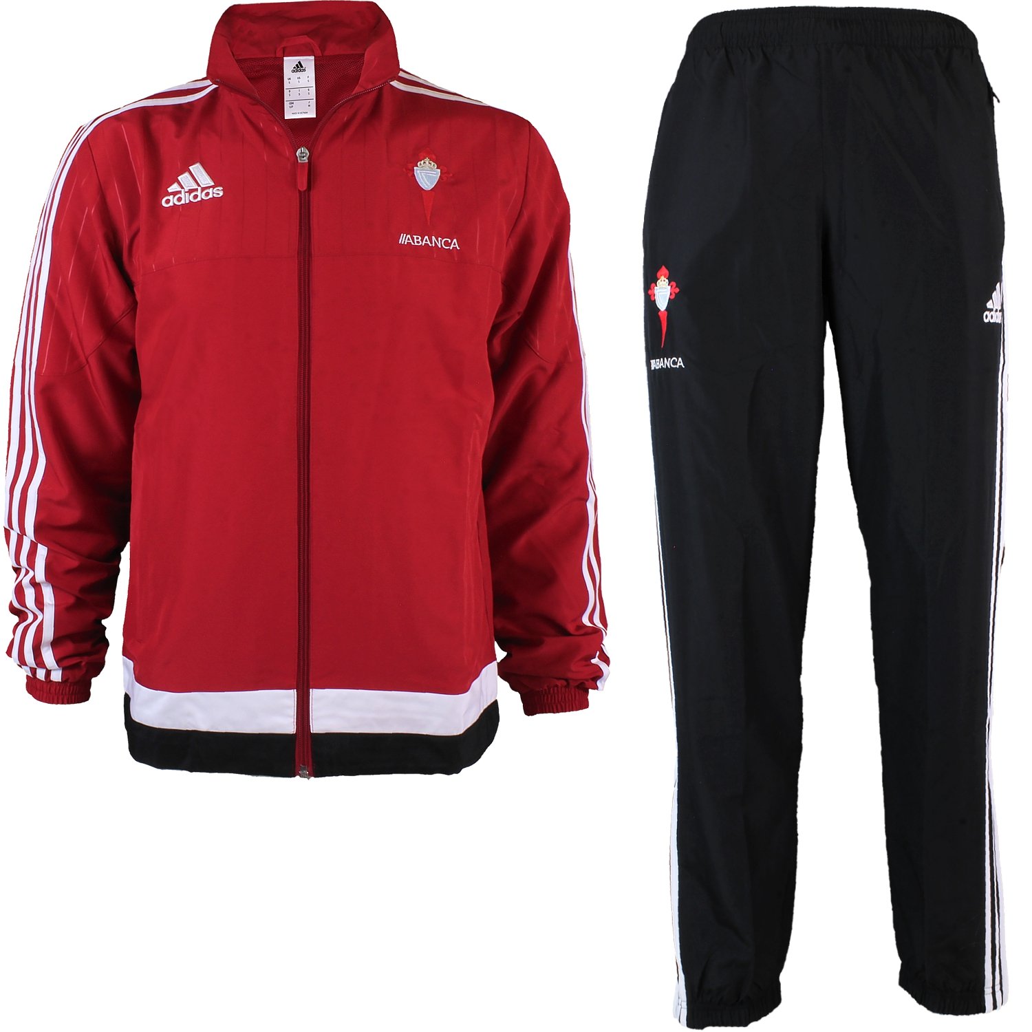 Adidas Herren Trainingsanzug Celta PRE SUIT Rot Wei 3XL Adidas Herren Trainingsanzug Celta PRE SUIT Rot Wei 3XL