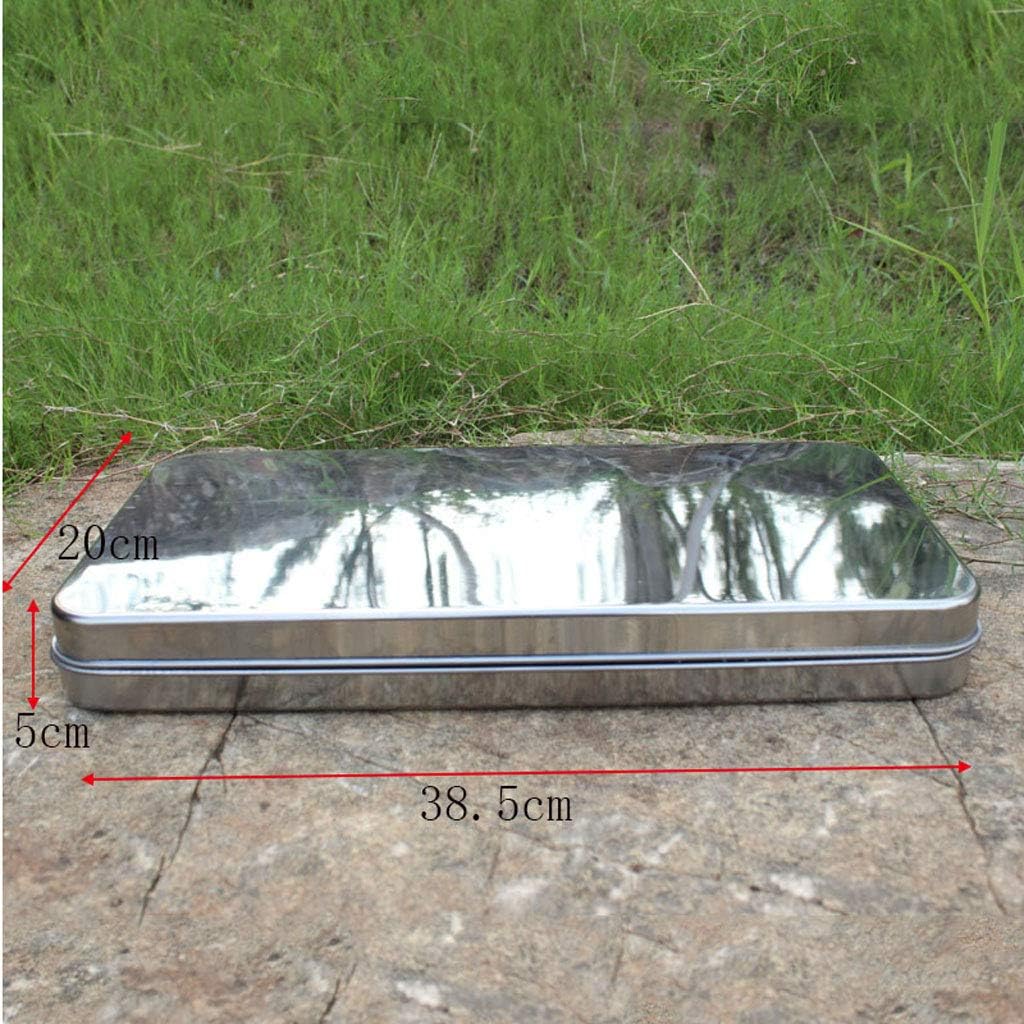 review ZJJ& Barbecue Grill Stainless Steel Folding Grill Picnic Camping Charcoal Grill Outdoor Barbecue Tool