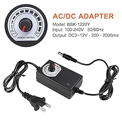 97mm x 33mm BBQ Fan 12V Blower with 110V/120V
