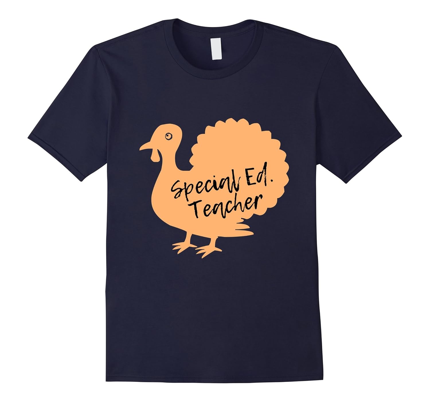 Special Education Ed Teacher Thanksgiving T-Shirt-ANZ