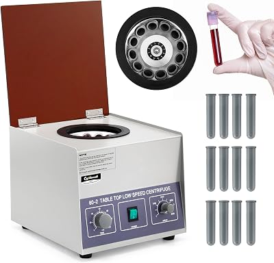 CGOLDENWALL 80-2 Centrifuge 4000rpm 12x20ml Tubes 2325xg Timer Lab Use