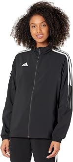 adidas womens Tiro 21 Windbreaker Black 