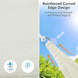 Colegence 12'x12'x17' Right Triangle Sun Shade