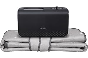 Navien Mate EQM 582, Twin – EMF-Free Water Heated Mattress Pad Warmer – Dual Temperature Control – WiFi Enabled & Eco-Friendly – Helps Soothe & Relieve Stress, Muscle Soreness, & Tension