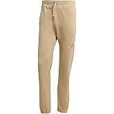 Adidas Men's All SZN Fleece Tapered Pants, Warm Sandstone, Medium