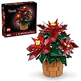 LEGO Icons Poinsettia Building Set - Artificial