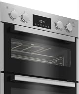 Hotpoint DIH 10DIX Built-In Double Oven Stainless Steel view 4