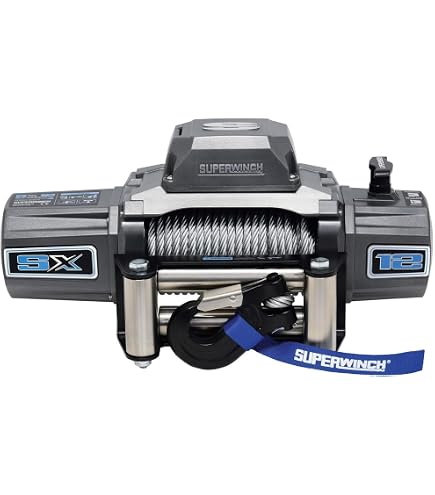 Amazon.com: Superwinch 1712200 SX12 12V DC Electric Waterproof