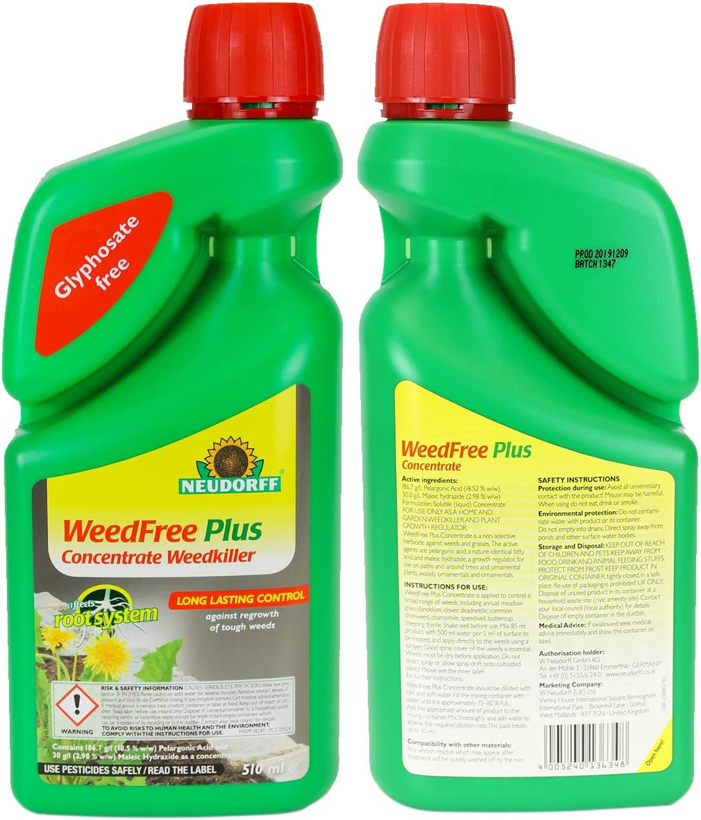 Neudorff Fast Acting & Long Lasting Weedkiller Concentrate 510ML