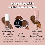 e.l.f. Camo Liquid Bronzer & Contour 3 Light - Highly Pigmented & Natural Glow view 7