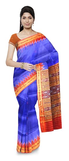 Womens Handloom Handloom Saree With Blouse Piece