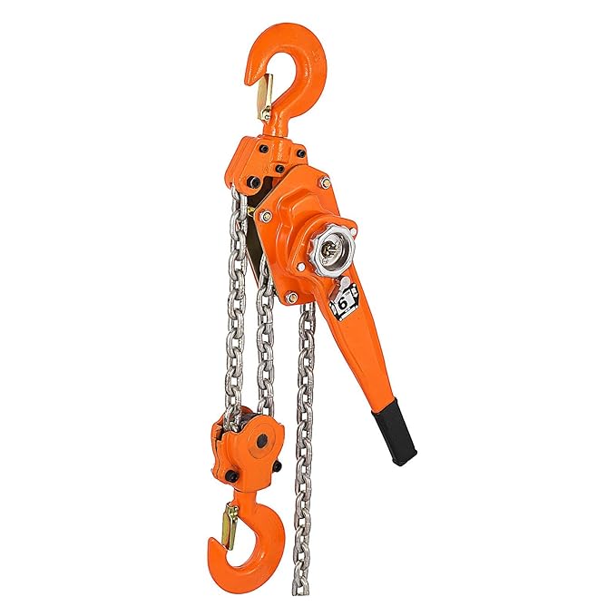 Mophorn 6 Ton Lever Block Chain Hoist 1.5M 5ft Chain Hoist