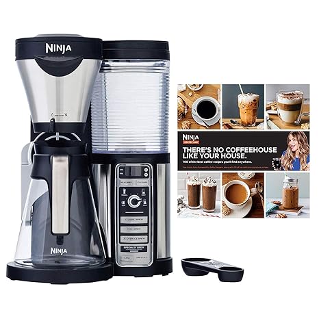  Ninja Cf080 Coffee Bar Auto Iq 1 Touch Maker