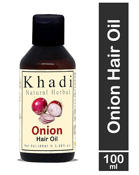 Buy Khadi Natural Herbal Red Onion Hair Oil For Hair Growth With