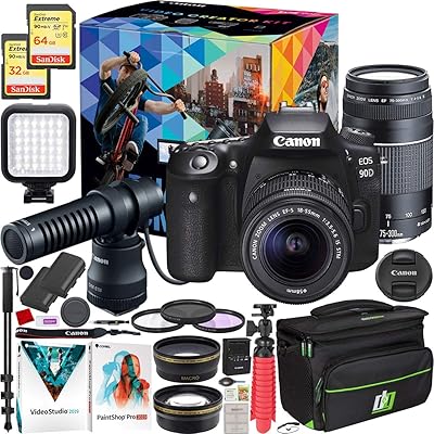 Canon EOS 90D Video Creator Kit DSLR Camera Bundle Philippines Ubuy