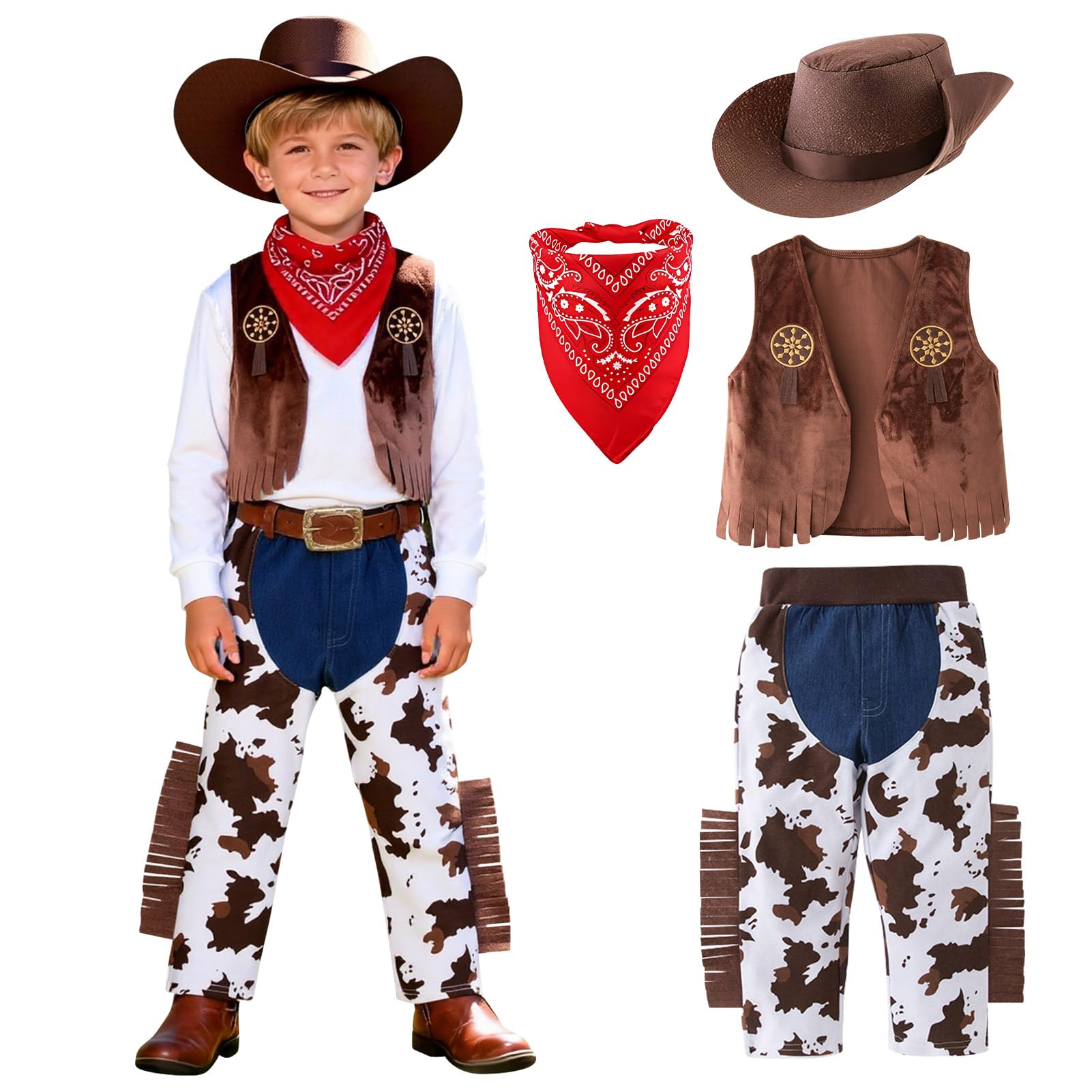 Apparlxer Cowboy Costume (130)