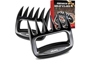 GRiliFE Meat Shredder Claws, BBQ Accessories Gifts for Men Dad Husband Son Boyfriend Him Birthday, Versatile Bear Claws for Pulled Pork, Chicken Shredder Tool for Grill, Smoker, Barbecue