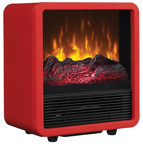 Twin Star Home Cfs 300 Red Personal Electric Space Heater Cube