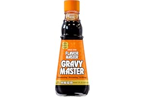 Gravy Master: Grilling, Seasoning and Browning Sauce - Ready to Use - 1 Bottle (5 fl oz) - Vegetarian, No Gluten, Kosher, Pareve - Grill, Glaze, Braise, Steak Crust - Made in the USA Since 1935