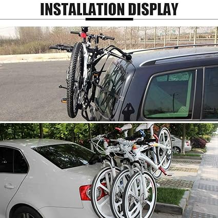 6 bike rack trailer hitch