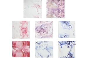 Mobestech Sublimation Ink Transfer Sheets 8Pcs Infusible Sheets for DIY T-Shirt Crafts Patterned Heat