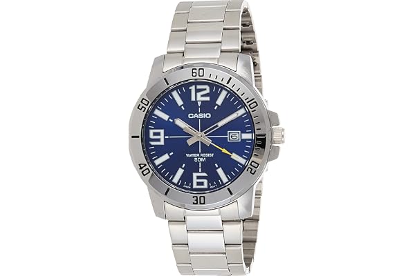 Casio Men's Diver Style Stainless Steel Watch