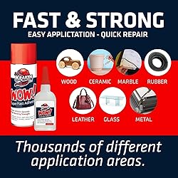 Kraken Bond WOW! CA Glue (6x1.75 oz.) with Spray