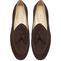Amazon.com | Journey West Suede Tassel Loafer for Women Slip  display picture 2