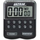 ULTRAK T-3 Digital Count Up/Down Timer with Keypad Loud Alarm Magnetic