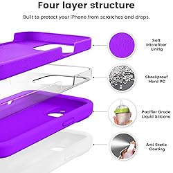 Vooii Compatible with iPhone 15 Plus Case, Upgrade